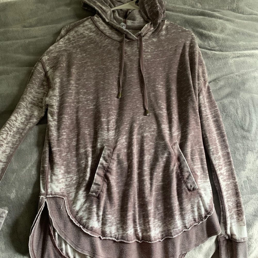 Z supply oversized distressed hoodie